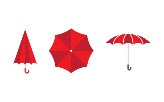 Umbrella safe concept illustration Logo Template design v2.7