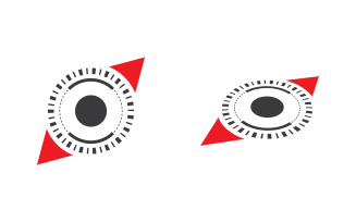 Modern Compass Logo vector ion illustration design v2.5