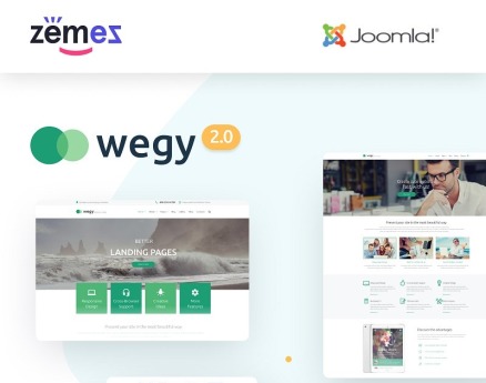 Wegy Joomla Template