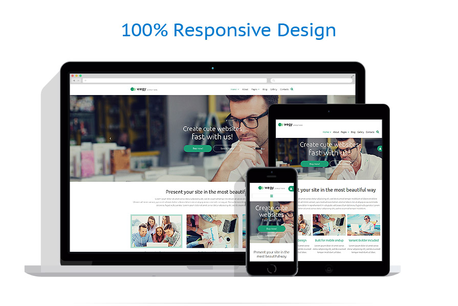 responsive layout maker pro button background