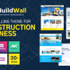 BuildWall - Construction Company Multipurpose WordPress Theme