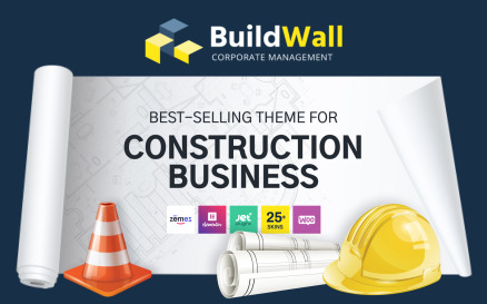 BuildWall - Construction Company Multipurpose WordPress Theme