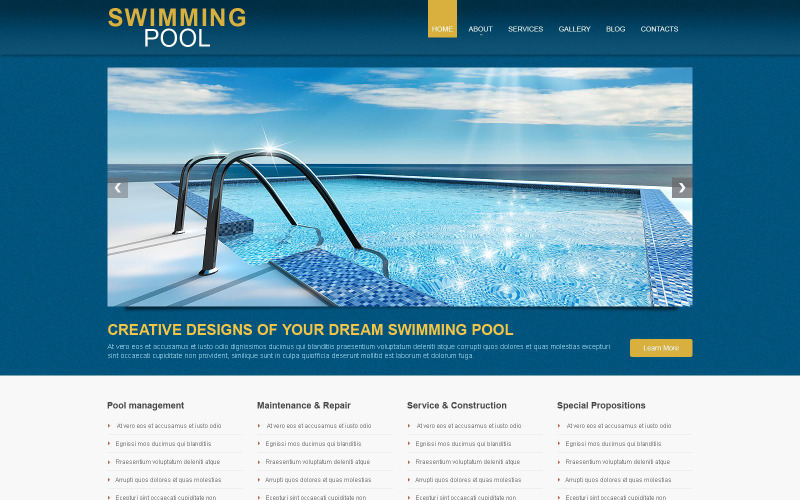 Construction Company Responsive WordPress Theme