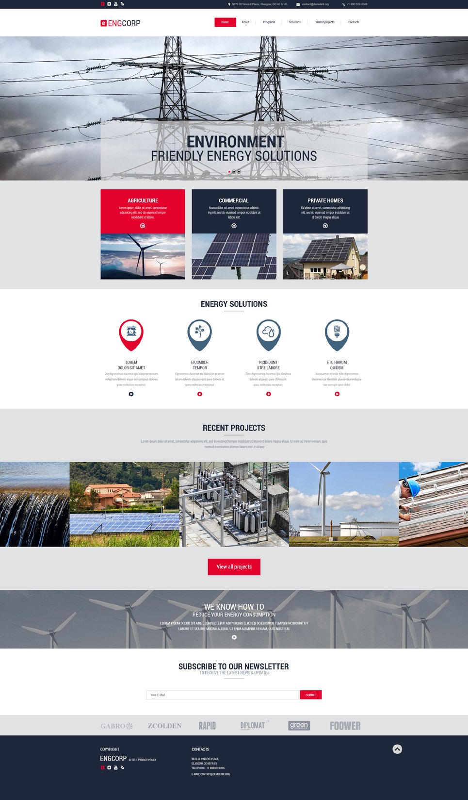 Engcorp Website Template New Screenshots BIG