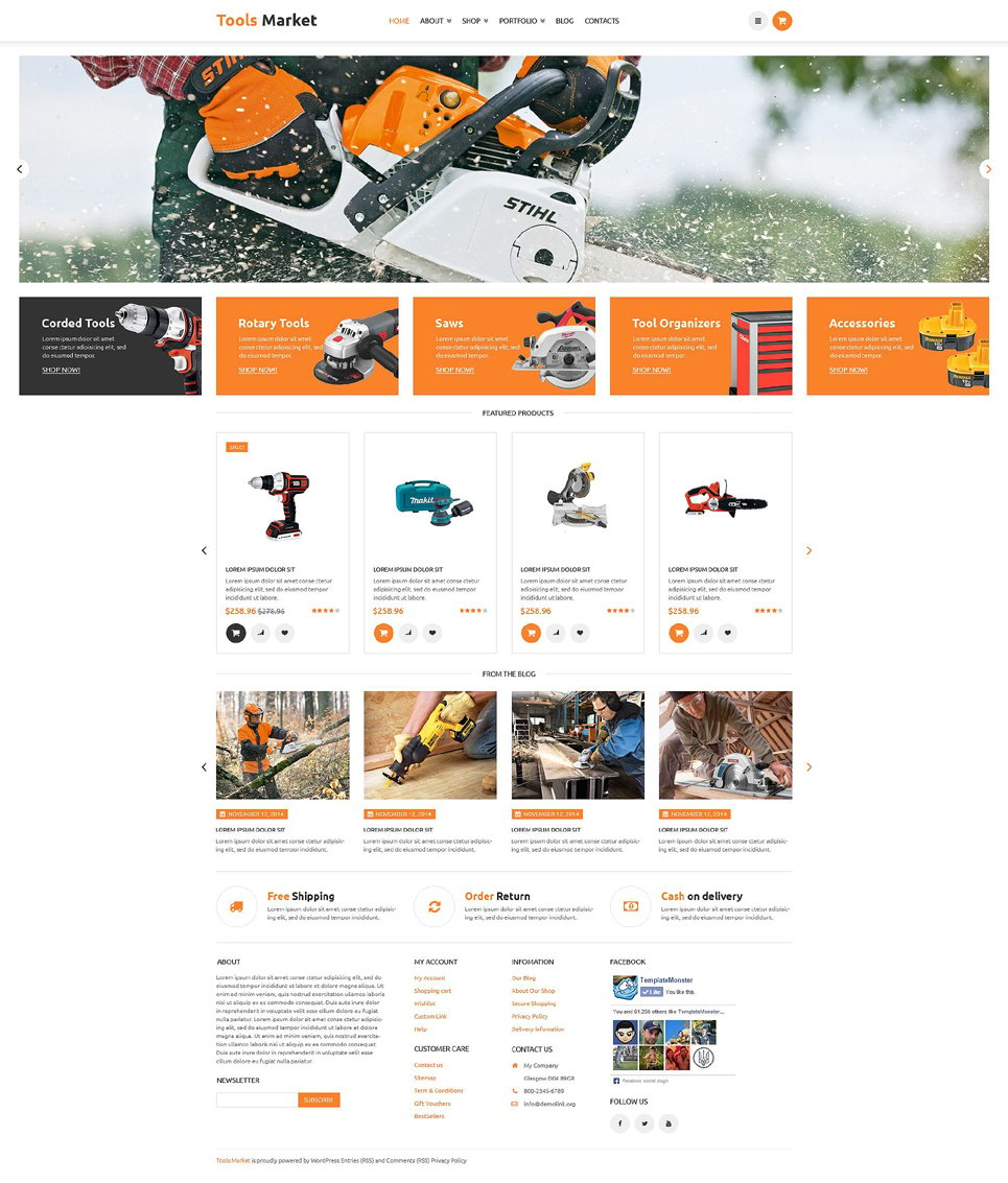 Equipment Market WooCommerce Theme New Screenshots BIG