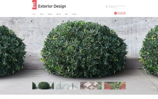 Exterior Design WordPress Theme