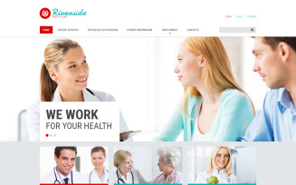 Medical Services Website Template
