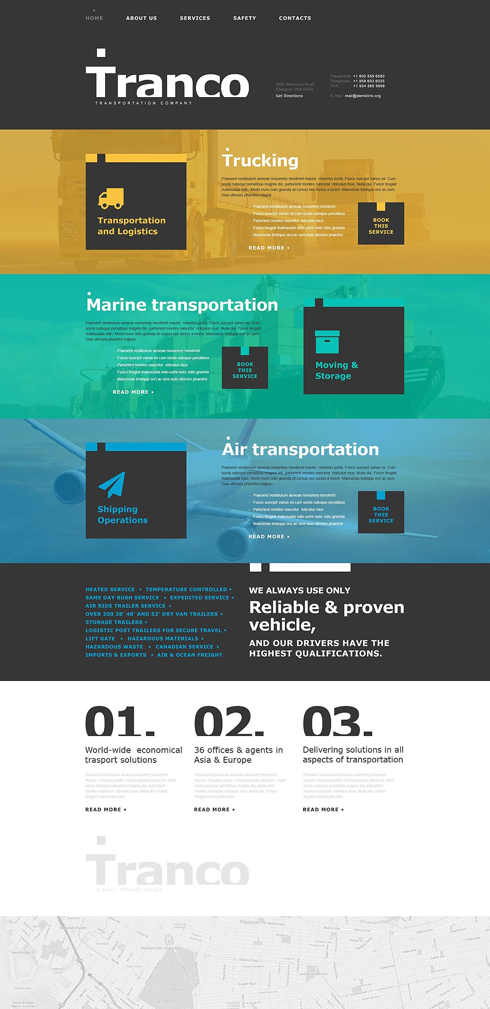 Transportation Muse Template New Screenshots BIG