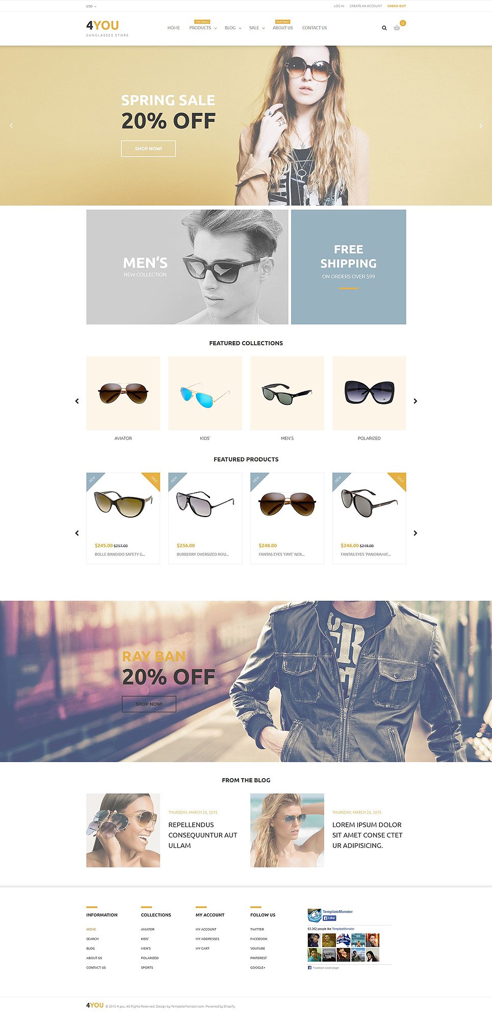 4You Shopify Theme New Screenshots BIG