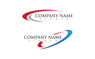 Star speed Concept Logo Illustration design template v1.10