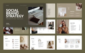 Social Brand Strategy Keynote Template