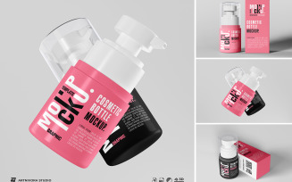 Cosmetic - Bottle Mockup Sets