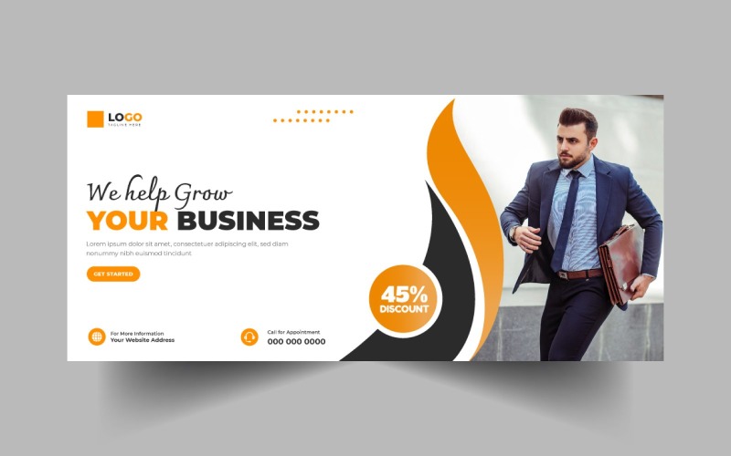 Digital Marketing Social Media Cover Banner Ver-17