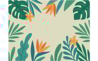 Floral Pattern with Colorful Flowers