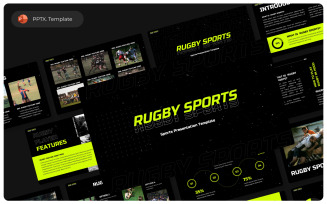Rugby Sports- Sports Presentation Template