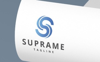 Abstract Gradient S Letter Logo