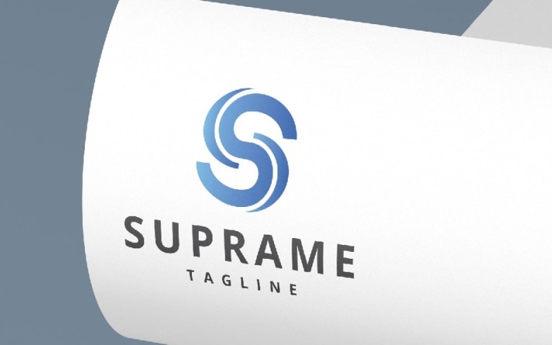 Abstract Gradient S Letter Logo Logo Template