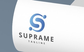 Abstract S Letter Connection Logo