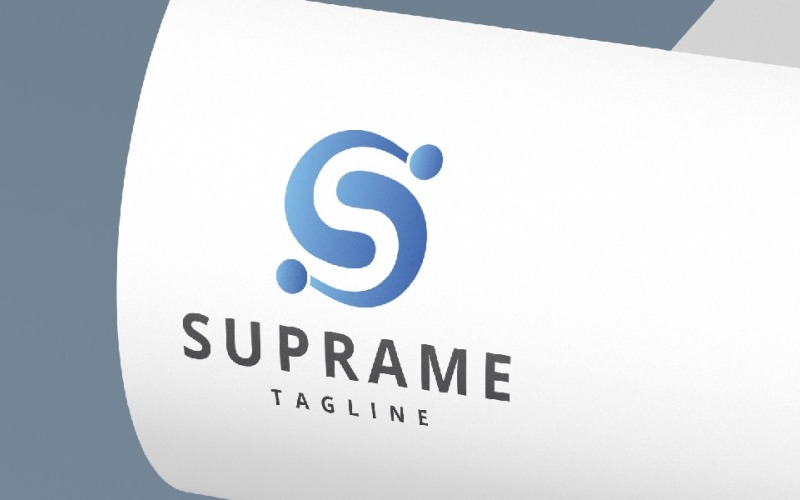 Abstract S Letter Connection Logo Logo Template