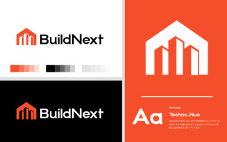 BuildNext- Construction and Real estate Logo Template
