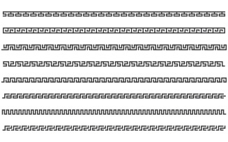 Chinese border Vector illustration design template v.3