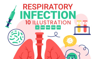 10 Respiratory Infection Illustration