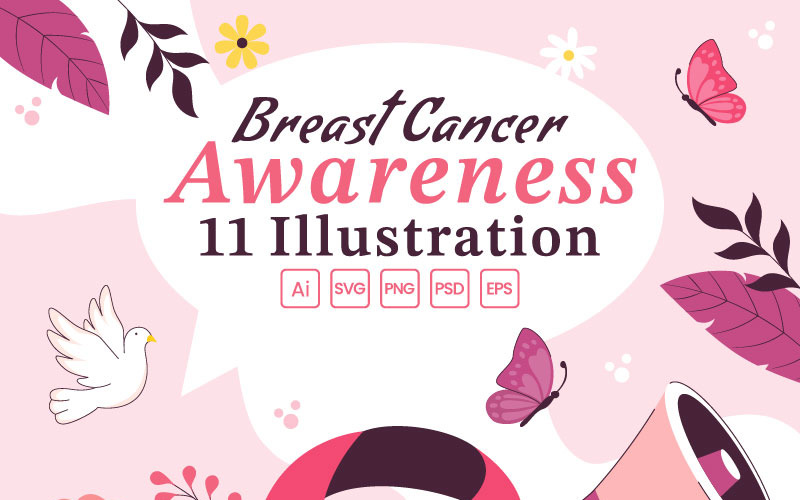11 Breast Cancer Awareness Month Illustration