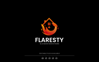 Gradient Modern Phoenix Logo Design 321