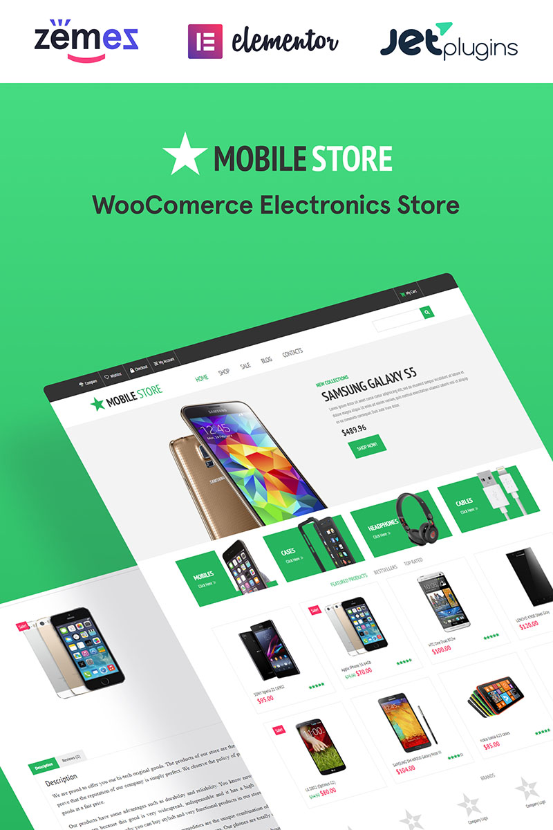 Mobile Store WooCommerce Themes 53657