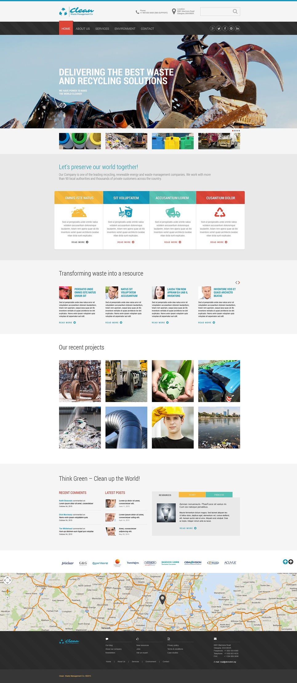 Cleaning Responsive Website Template New Screenshots BIG