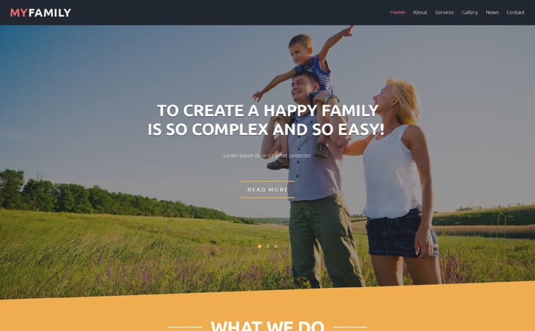 Family Center Free Joomla Template Bootstrap Joomla Template Big Screenshot Family Center Free Joomla Template Joomla Template New Screenshots BIG