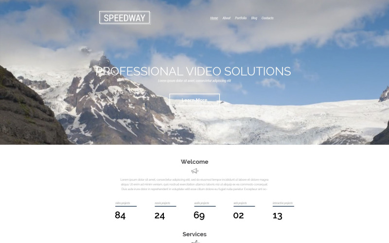 Videographer WordPress Theme