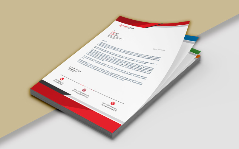 Corporate & Creative Letterhead Design Corporate Identity