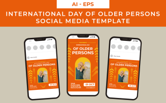 International Day of Older Persons Social Media Template