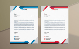 Unique Letterhead Templates, Creative Letterhead Design