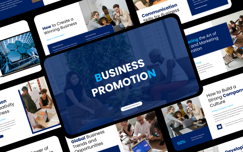 Business Marketing Powerpoint Presentation PowerPoint Template