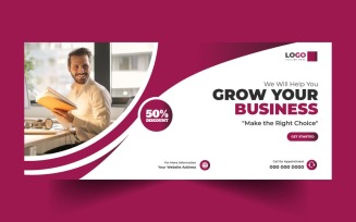 Digital Marketing Social Media Cover Banner Ver-25