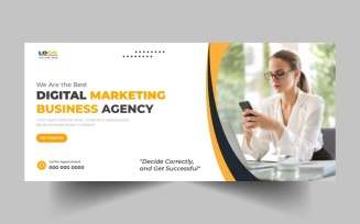 Digital Marketing Social Media Cover Banner Ver-30