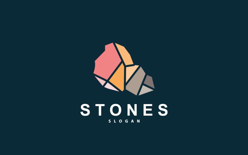 Stone Logo Premium Design V9 Logo Template