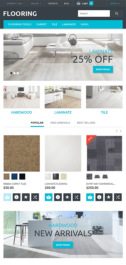 Tablet Layout