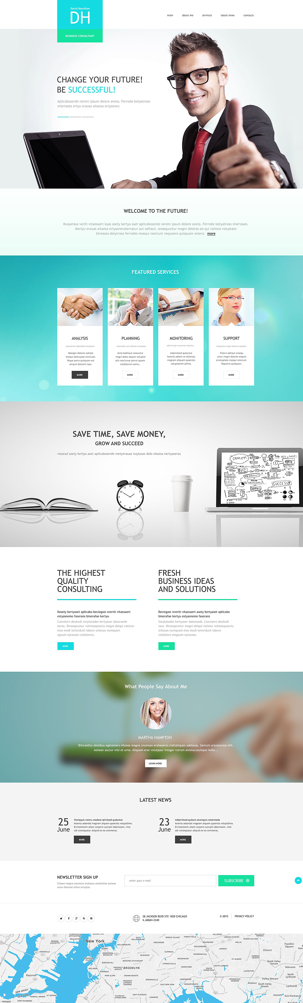 Business Muse Template New Screenshots BIG