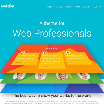 Web Design Responsive Joomla Template
