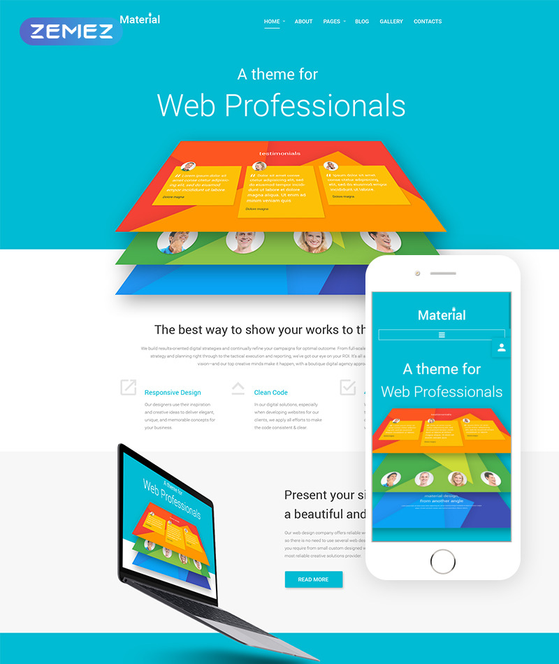Web Design Joomla Template