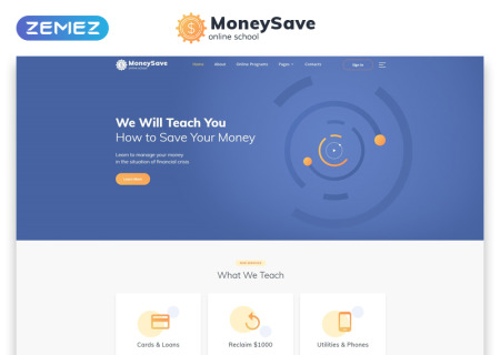 MoneySave Online School HTML5