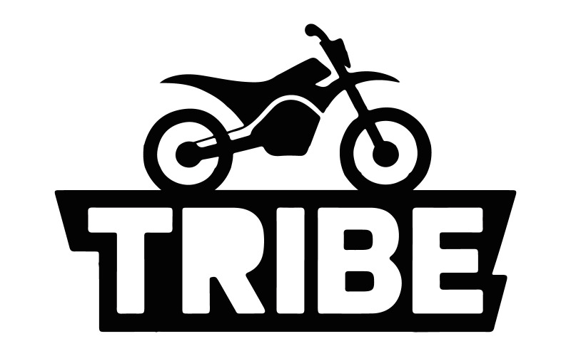 A black bike silhouette vector art illustration Illustration