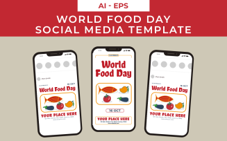 World Food Day Social Media Template