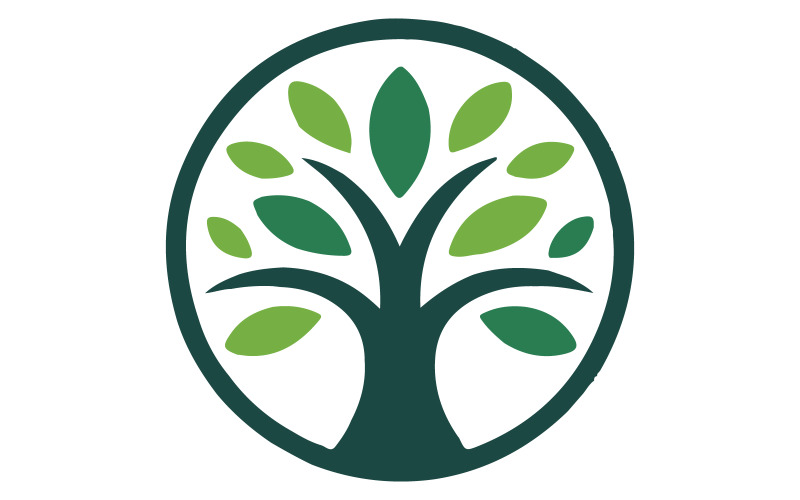 A trimer tree silhouette vector art illustration Illustration