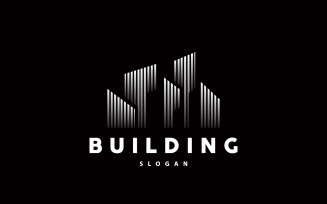 Building Real Estate Construction Logo V1
