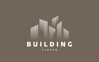 Building Real Estate Construction Logo V4