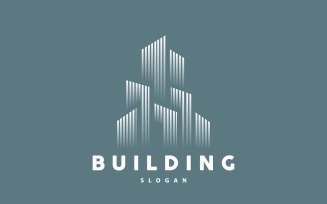 Building Real Estate Logo V5